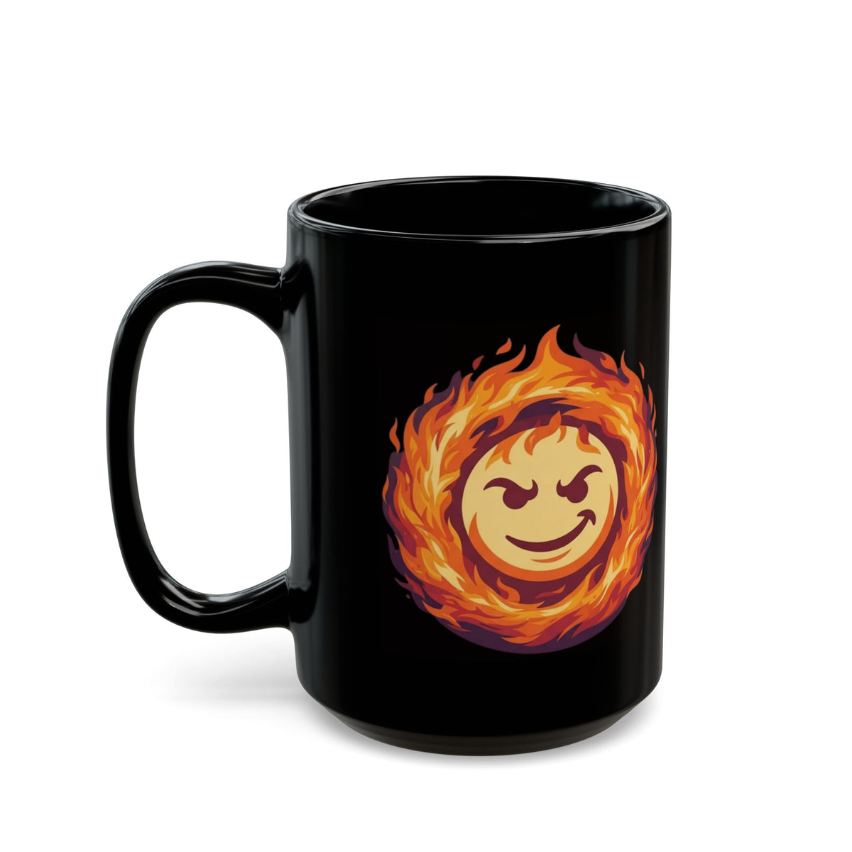 "I'm Going to Hell" Black Ceramic Mug — Graphic