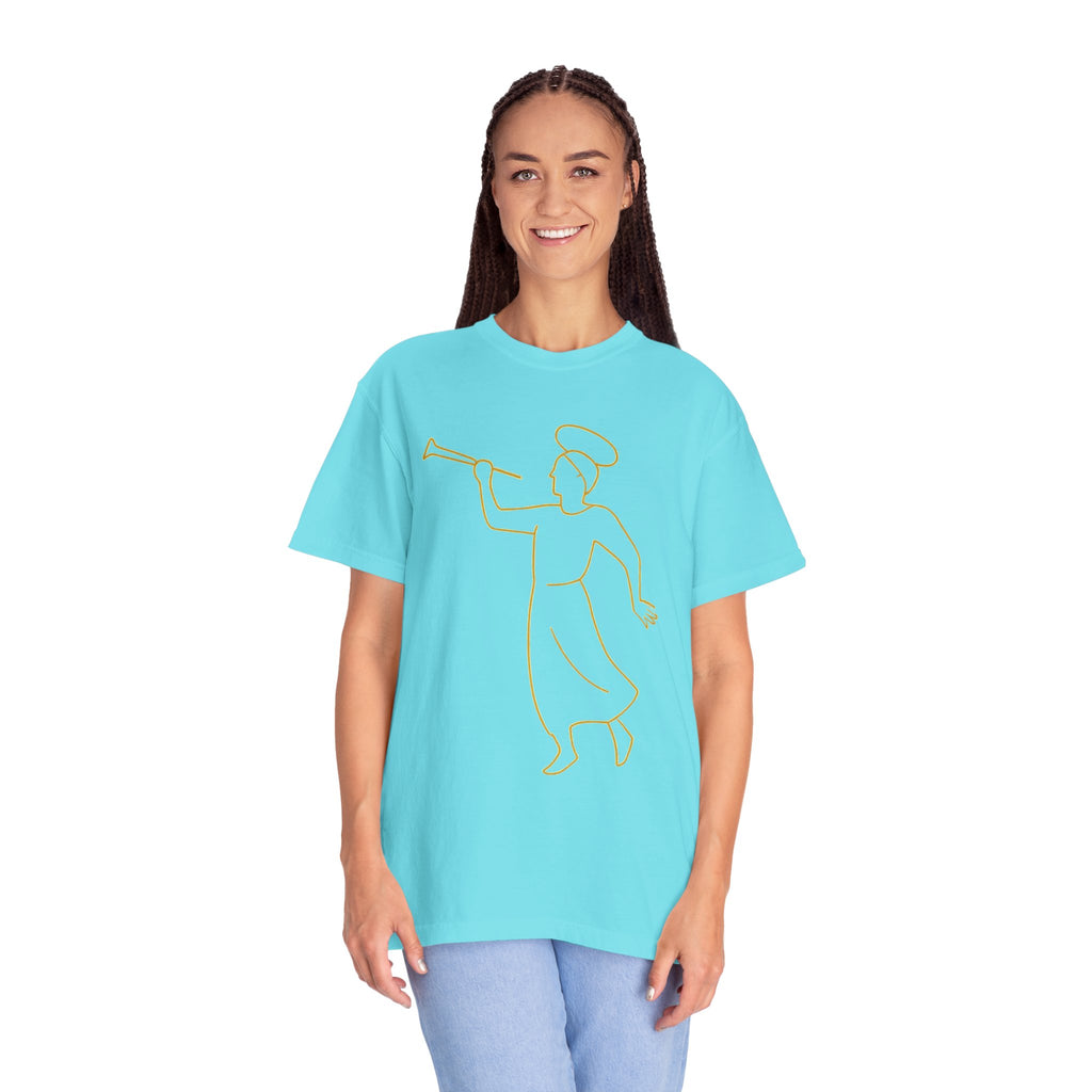 "Angel Moroni" Unisex Garment-Dyed T-shirt