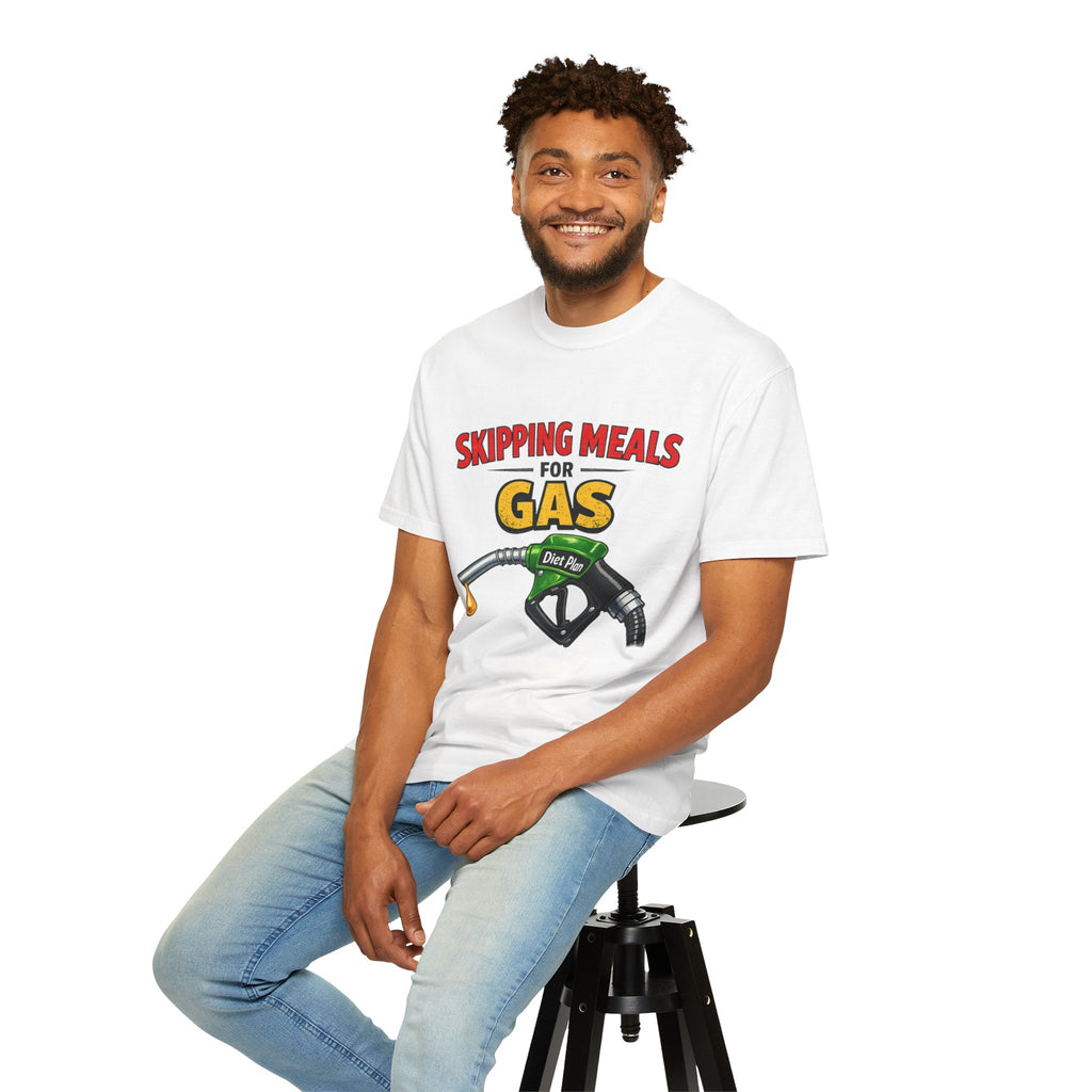 My Gas Diet Plan | Garment-Dyed Tee — AttitudeShirts