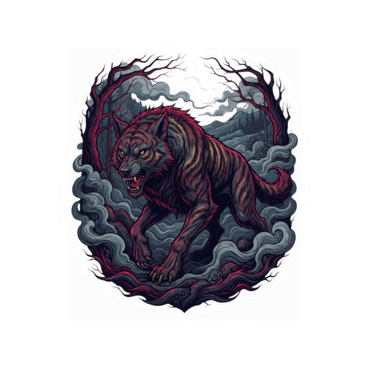 "The Beast of Gévaudan (France)" Sticker — Main