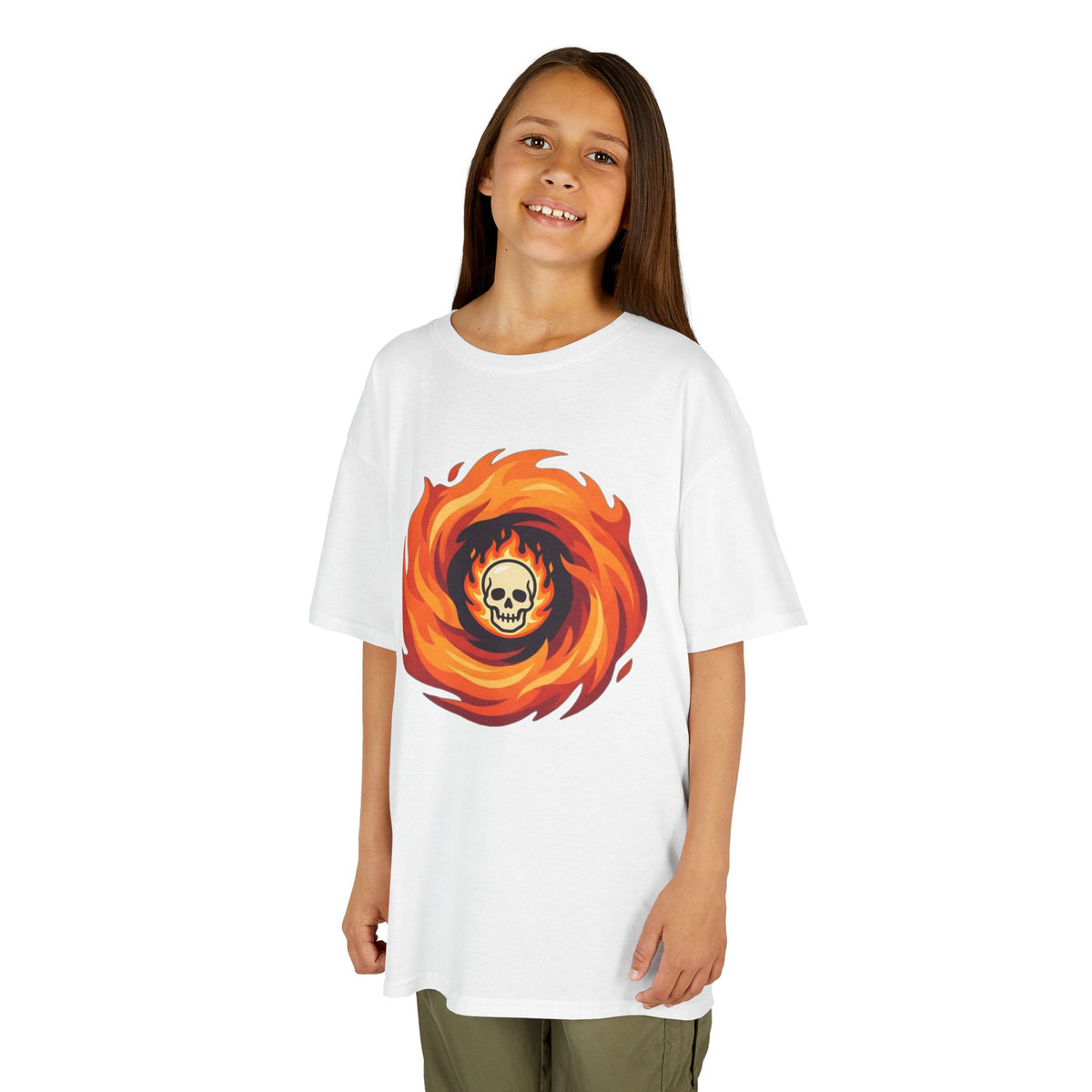 Color: White | Hellfire Kids Tee