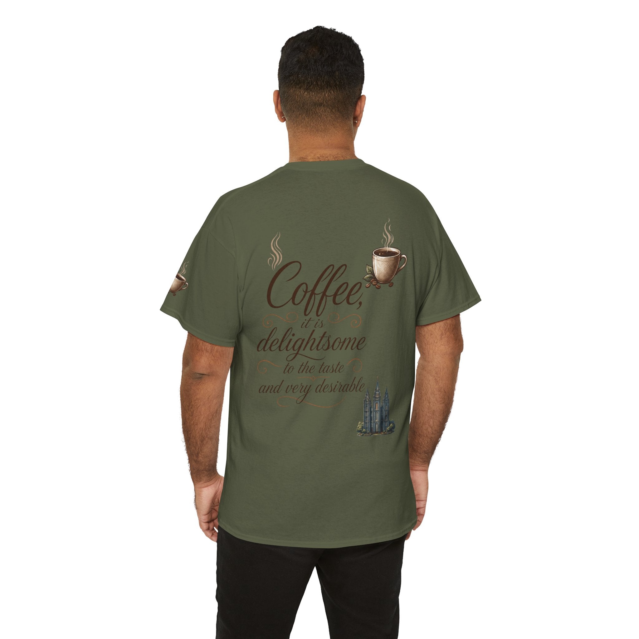 "Coffee is Delightsome" Premium Graphic Tee