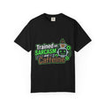 Sarcasm Training Graduate | Garment-Dyed Tee — AttitudeShirts