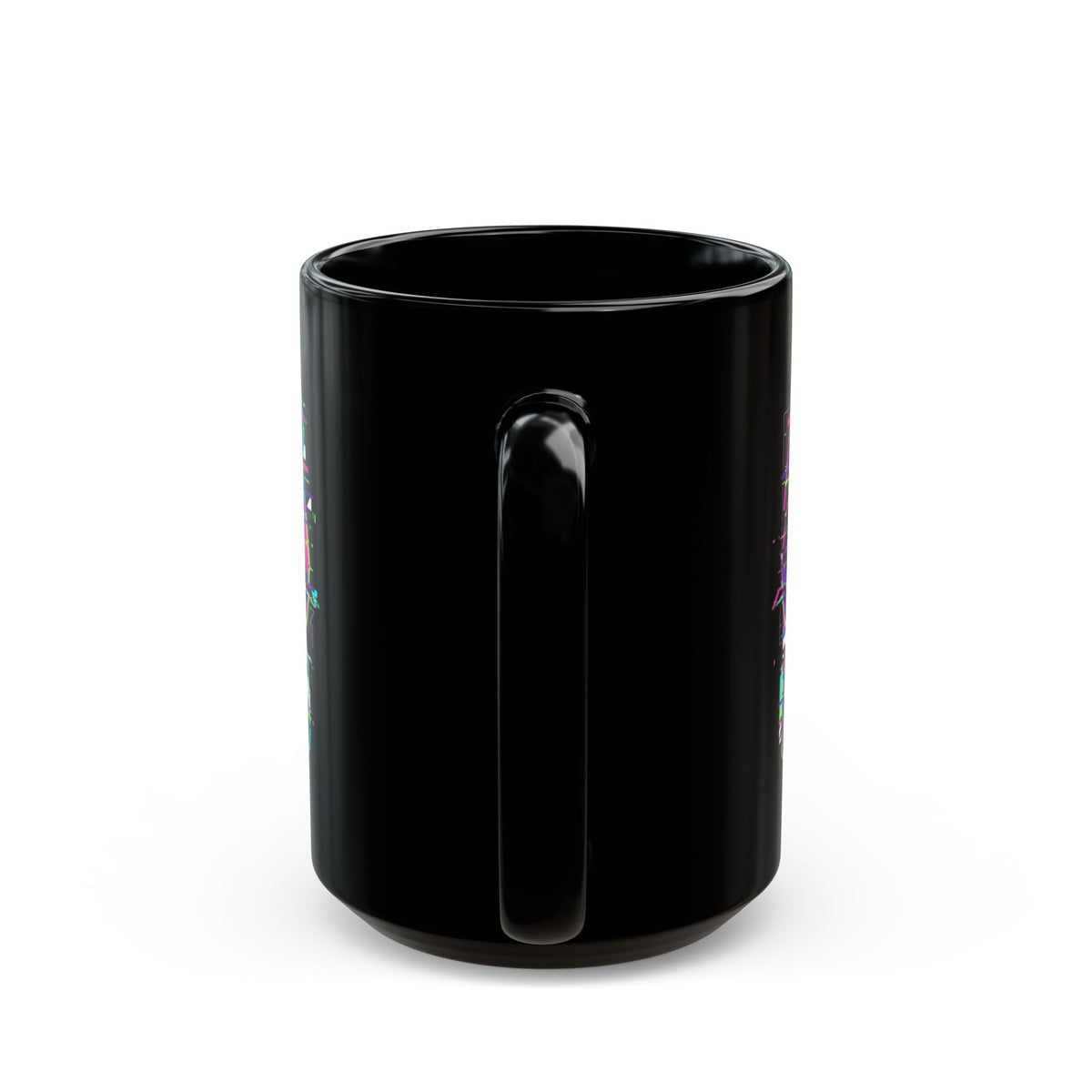 "Aries" Black Ceramic Mug