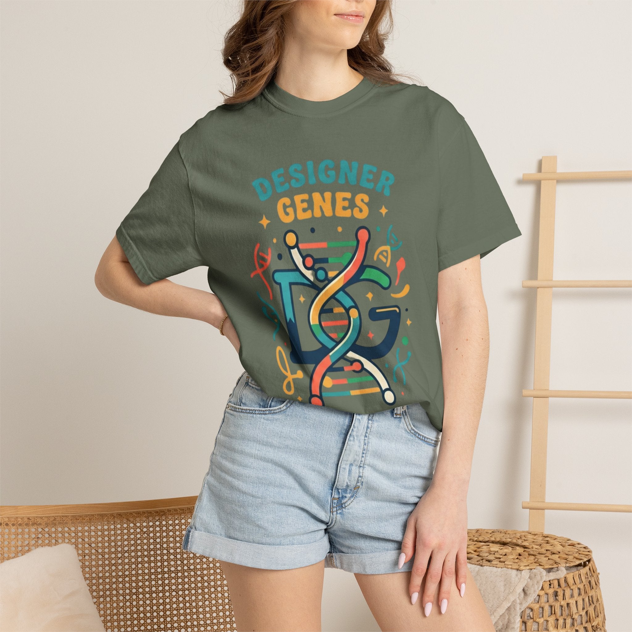 "Designer Genes" Unisex Garment-Dyed Tee