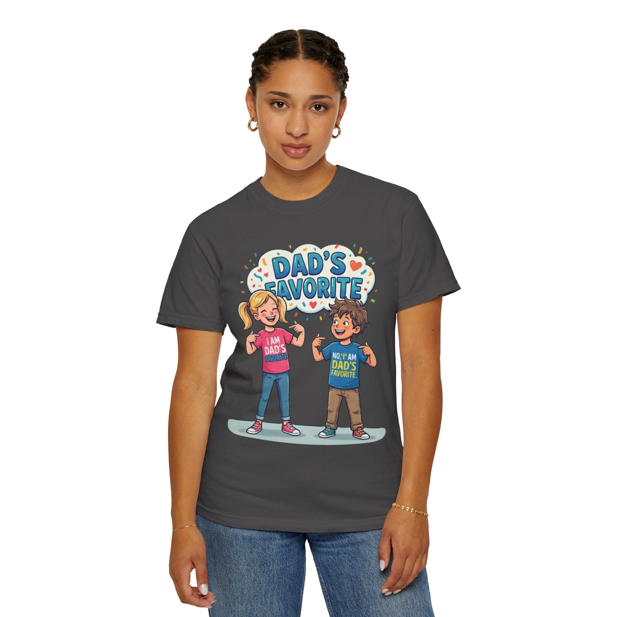 "Dad's Favorite" Unisex Garment-Dyed Tee