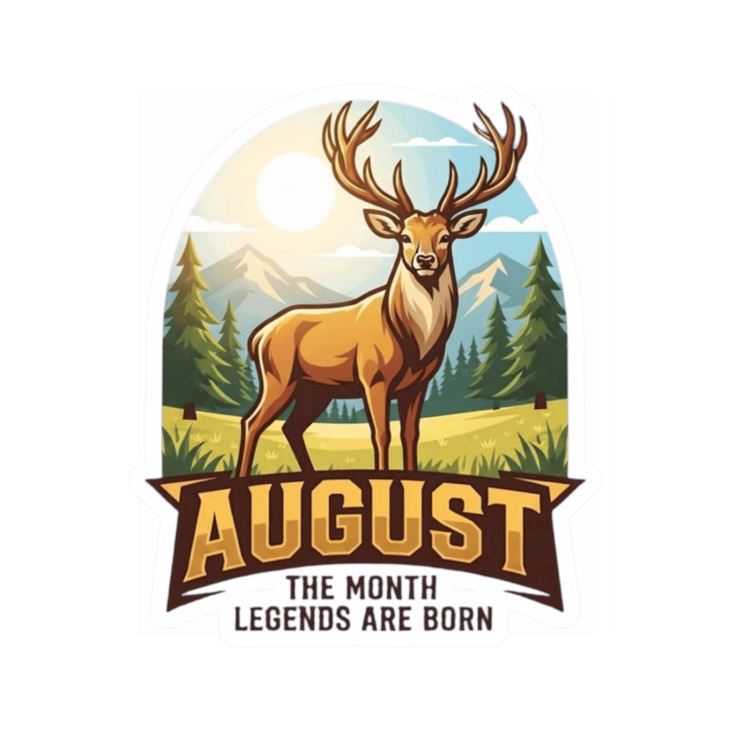 "August Legend" Sticker — Main