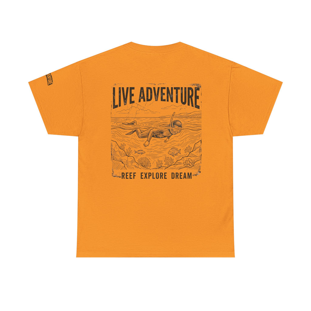 "Live Adventure Surfing" Premium Graphic Tee
