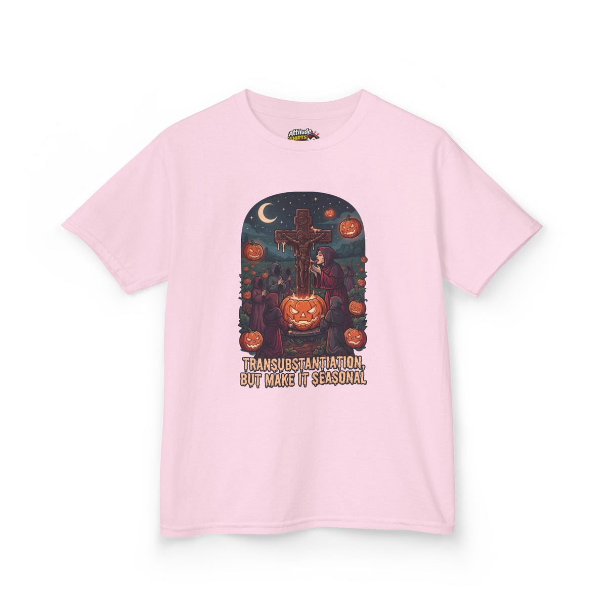 Color: Light Pink | Seasonal Transubstantiation Kids Tee