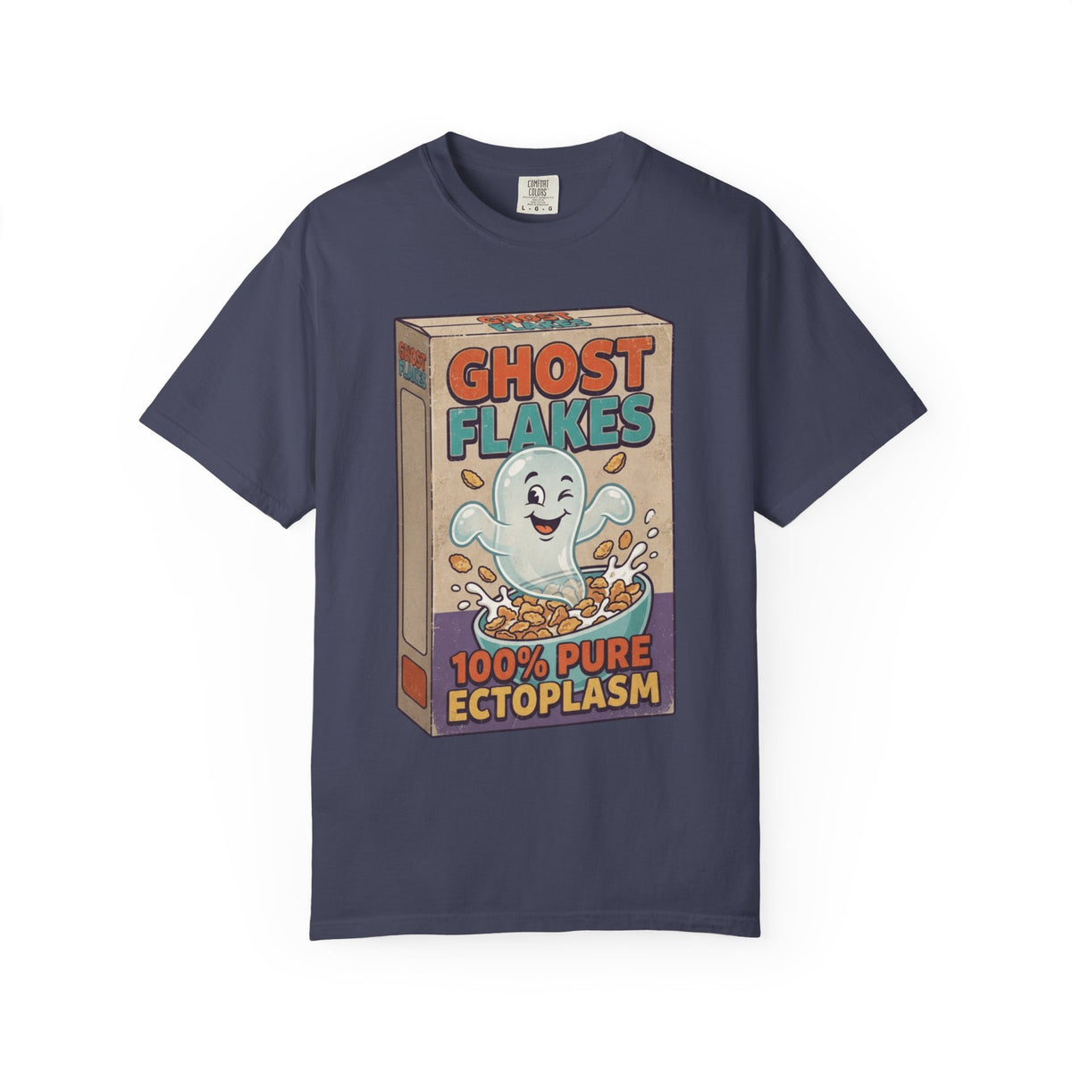 "Ghost Flakes" Unisex Garment-Dyed Tee
