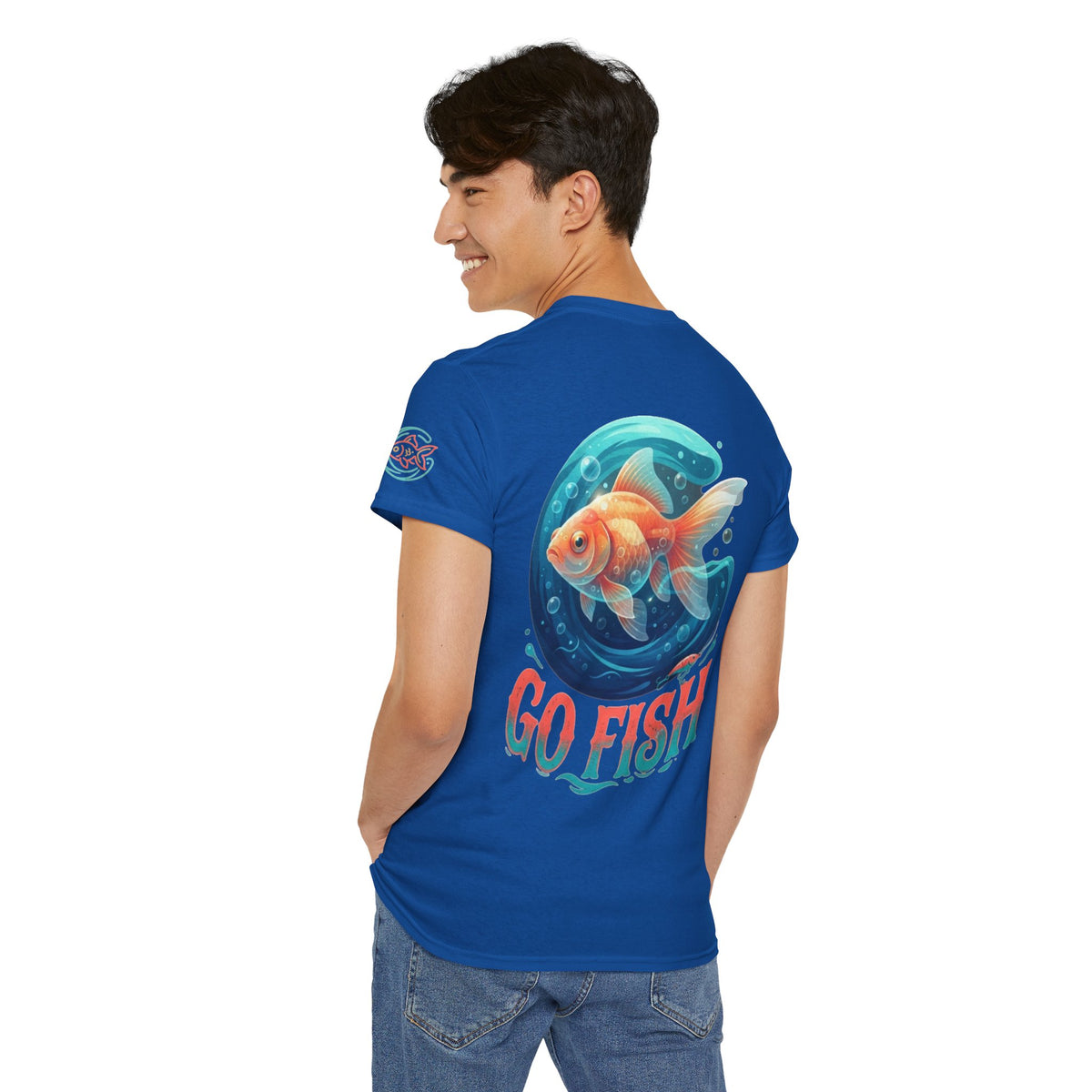 Color: Royal | Go Fish Premium Graphic Tee