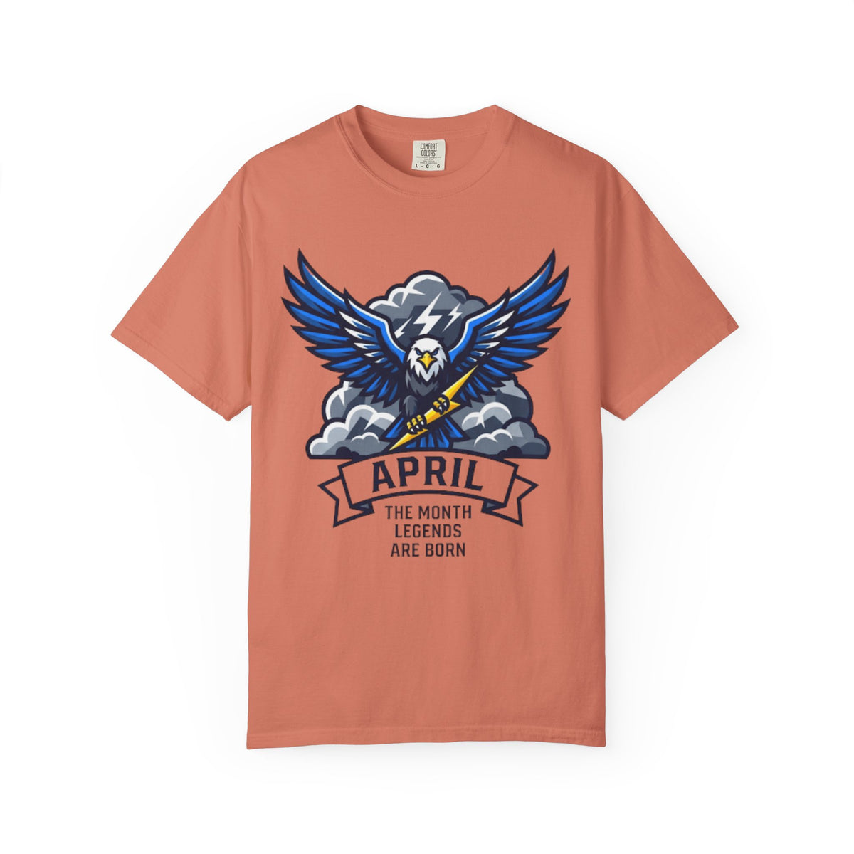 Color: Terracotta | April Legend Unisex Garment-Dyed Tee