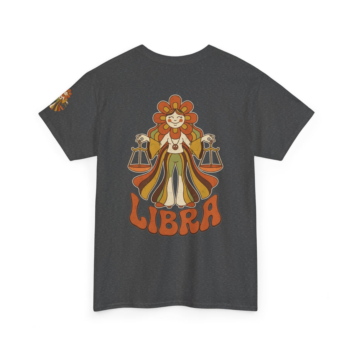 "Retro Mascot Groovy Libra" Premium Graphic Tee