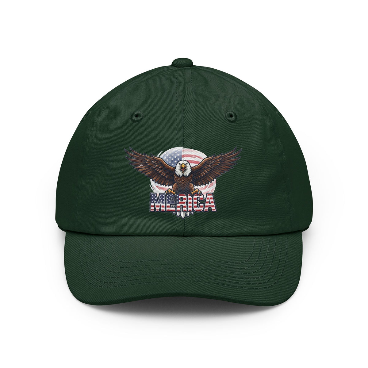 Color: Forest Green | Merica Cap