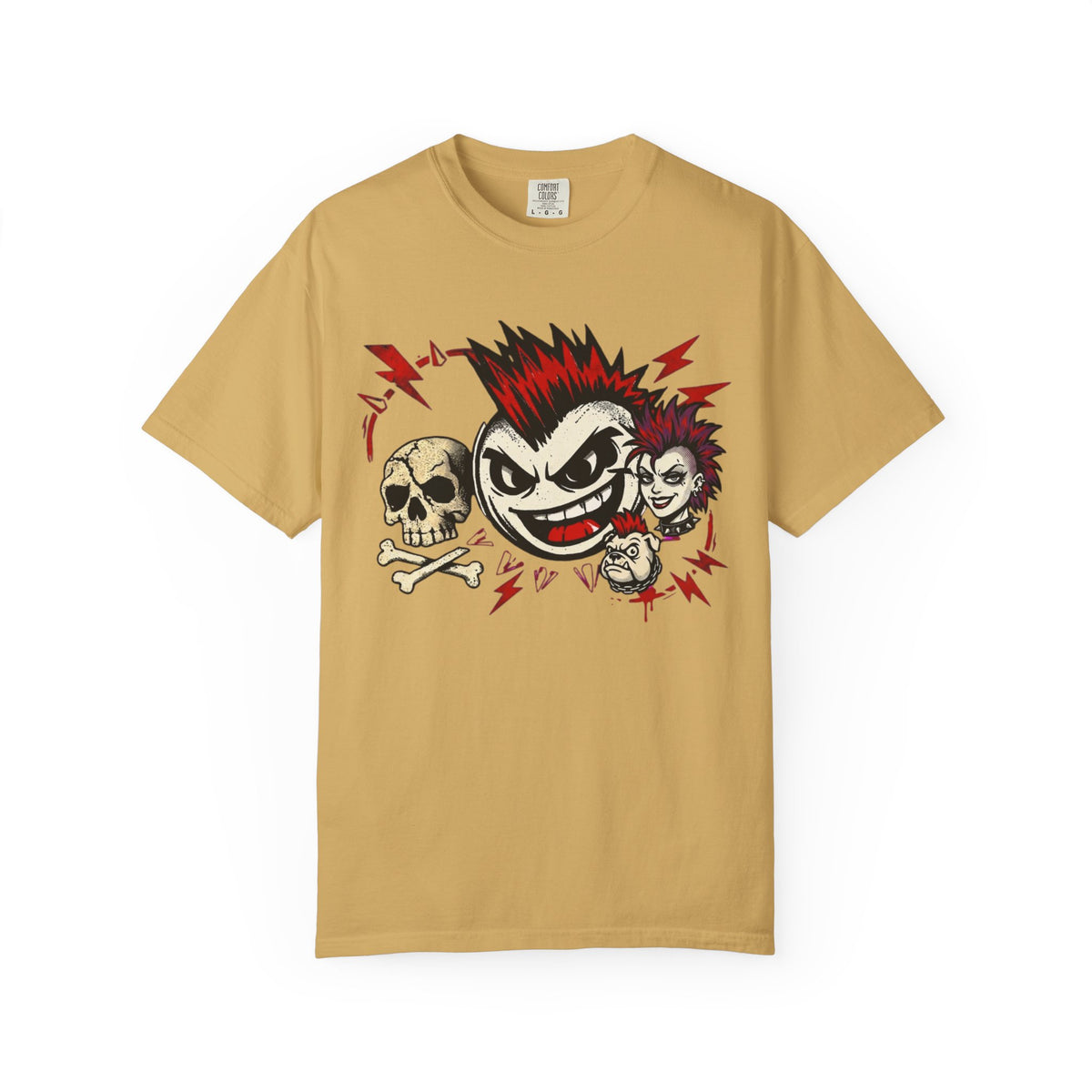 Color: Mustard | Attitude Family Unisex Garment-Dyed Tee
