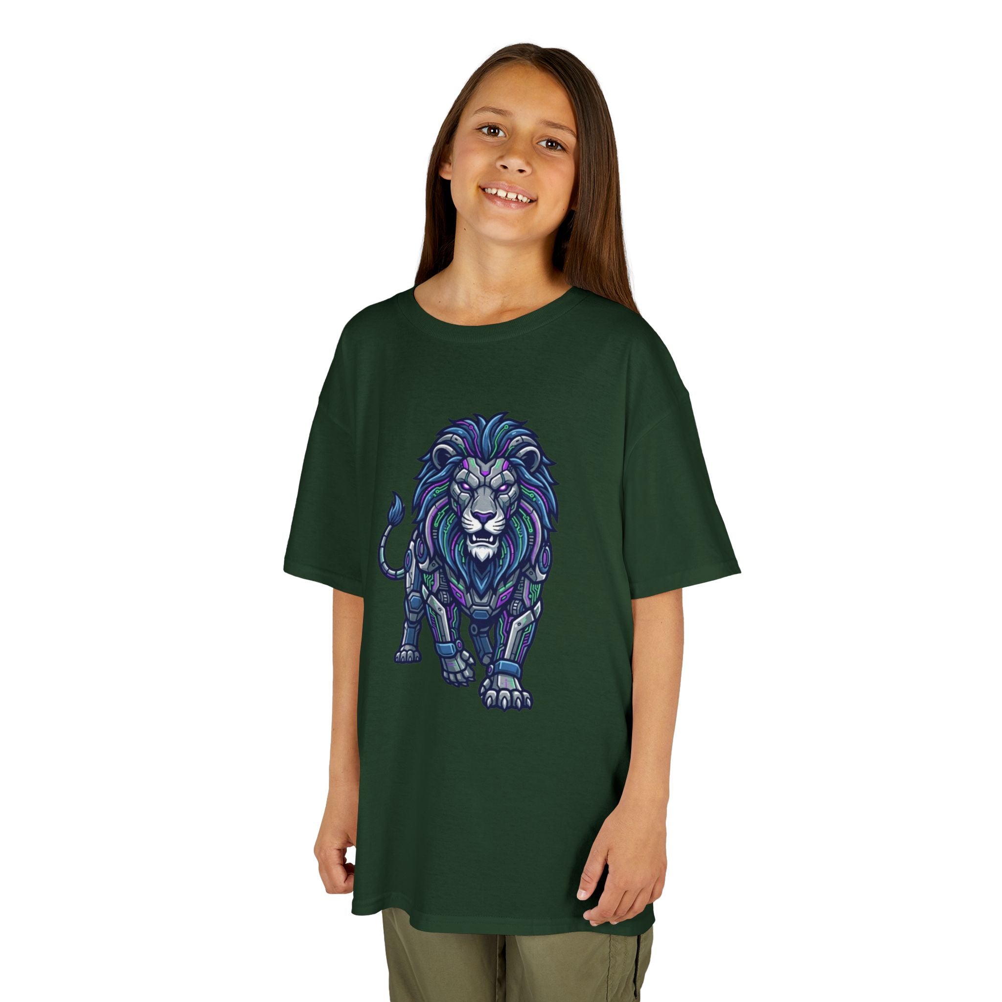 "Cyber Lion" Kids Tee