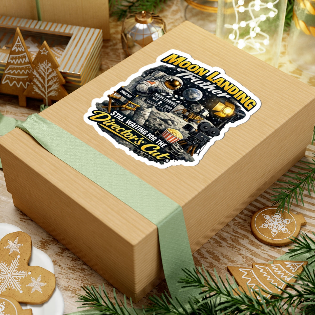 Stanley Kubrick's Greatest Film | Kiss-Cut Sticker — AttitudeShirts
