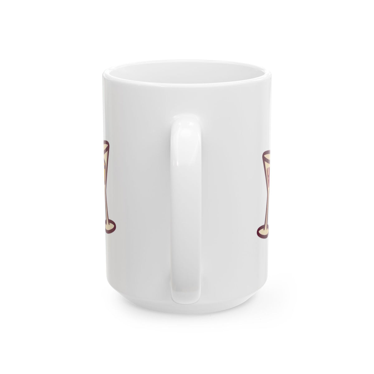 "Thanksgiving Regrets" White Ceramic Mug — Graphic