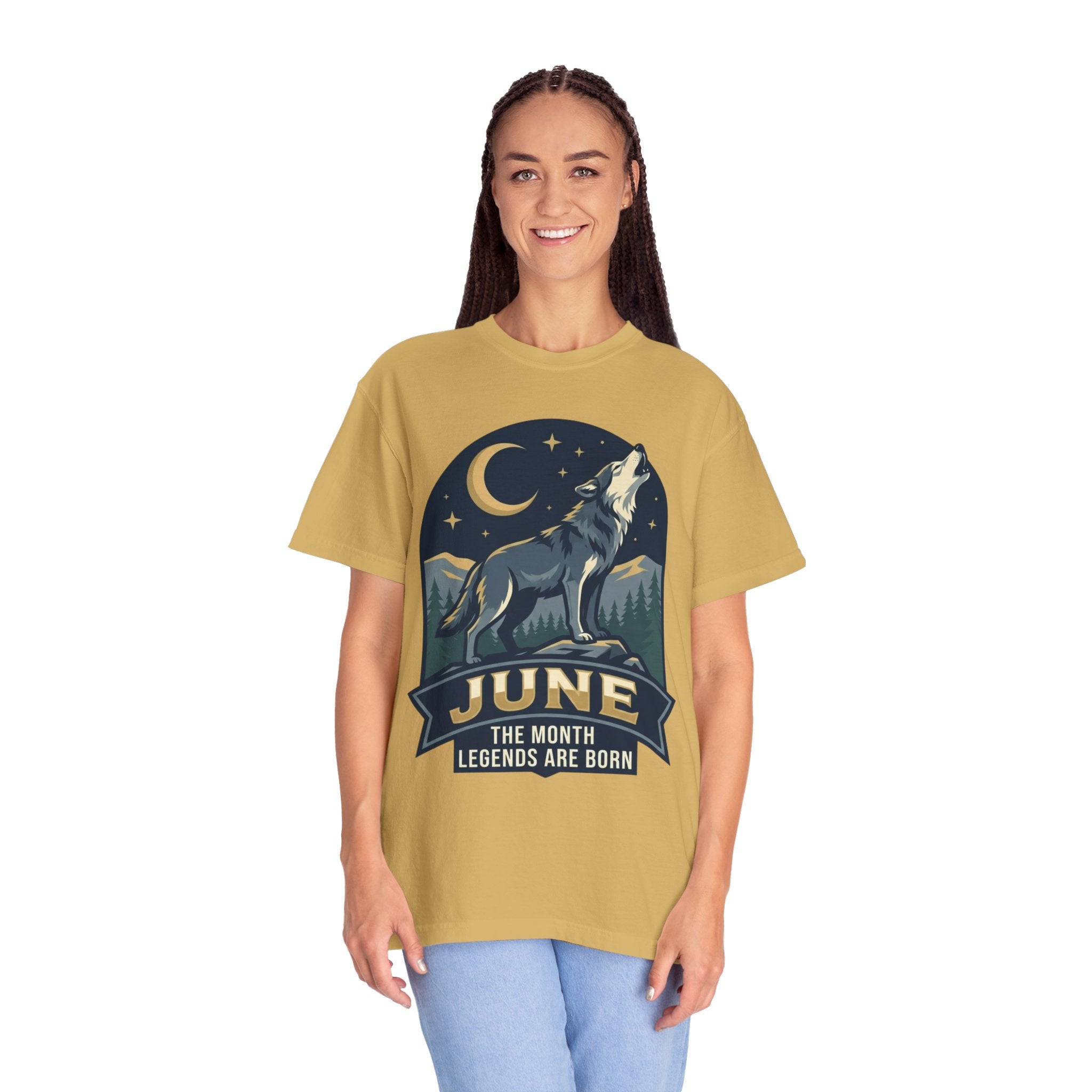 "June Legend" Unisex Garment-Dyed Tee
