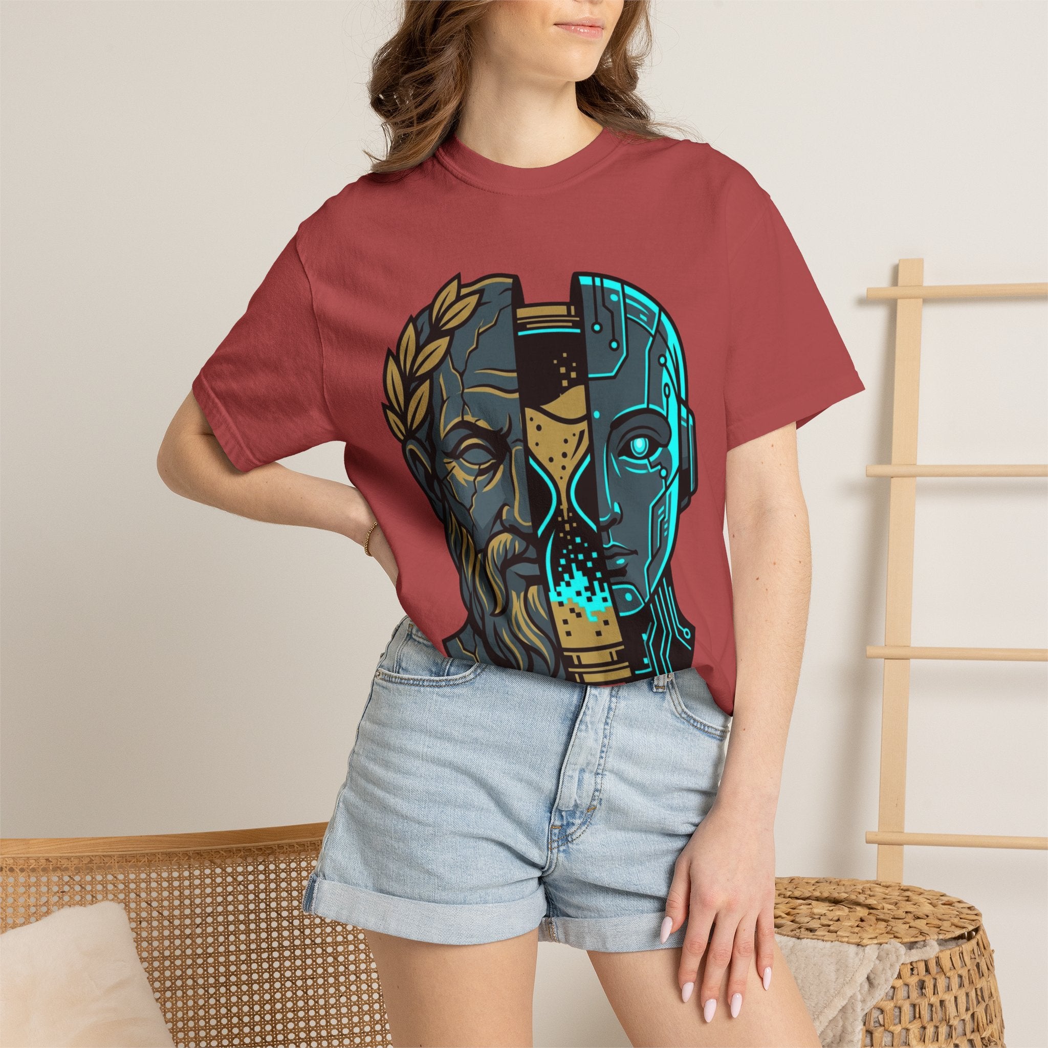 "Time" Unisex Garment-Dyed Tee