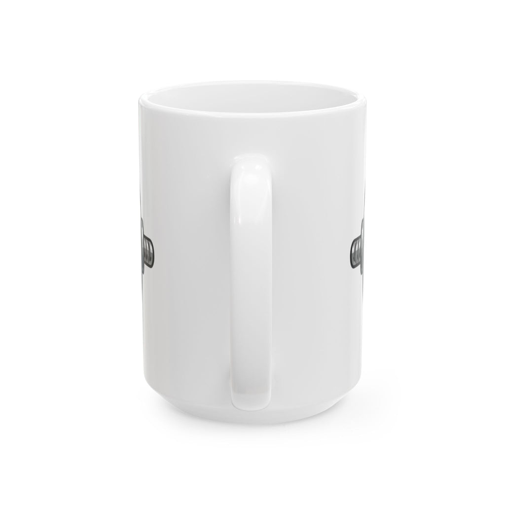 "Make Me Hard" White Ceramic Mug