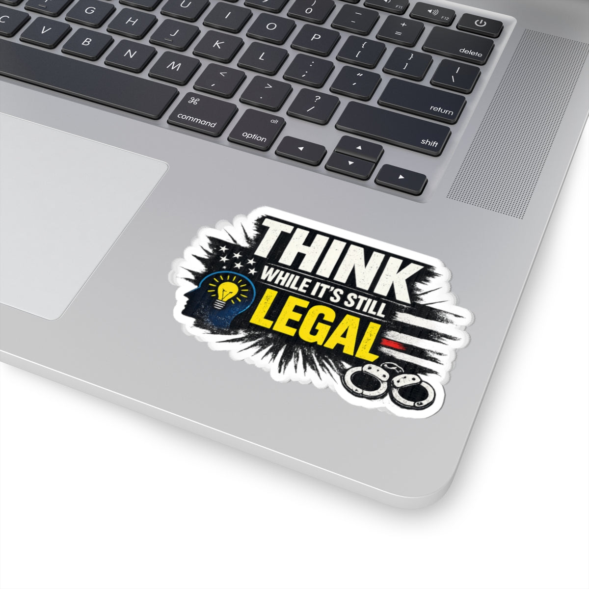 Thought Criminal | Kiss-Cut Sticker — AttitudeShirts
