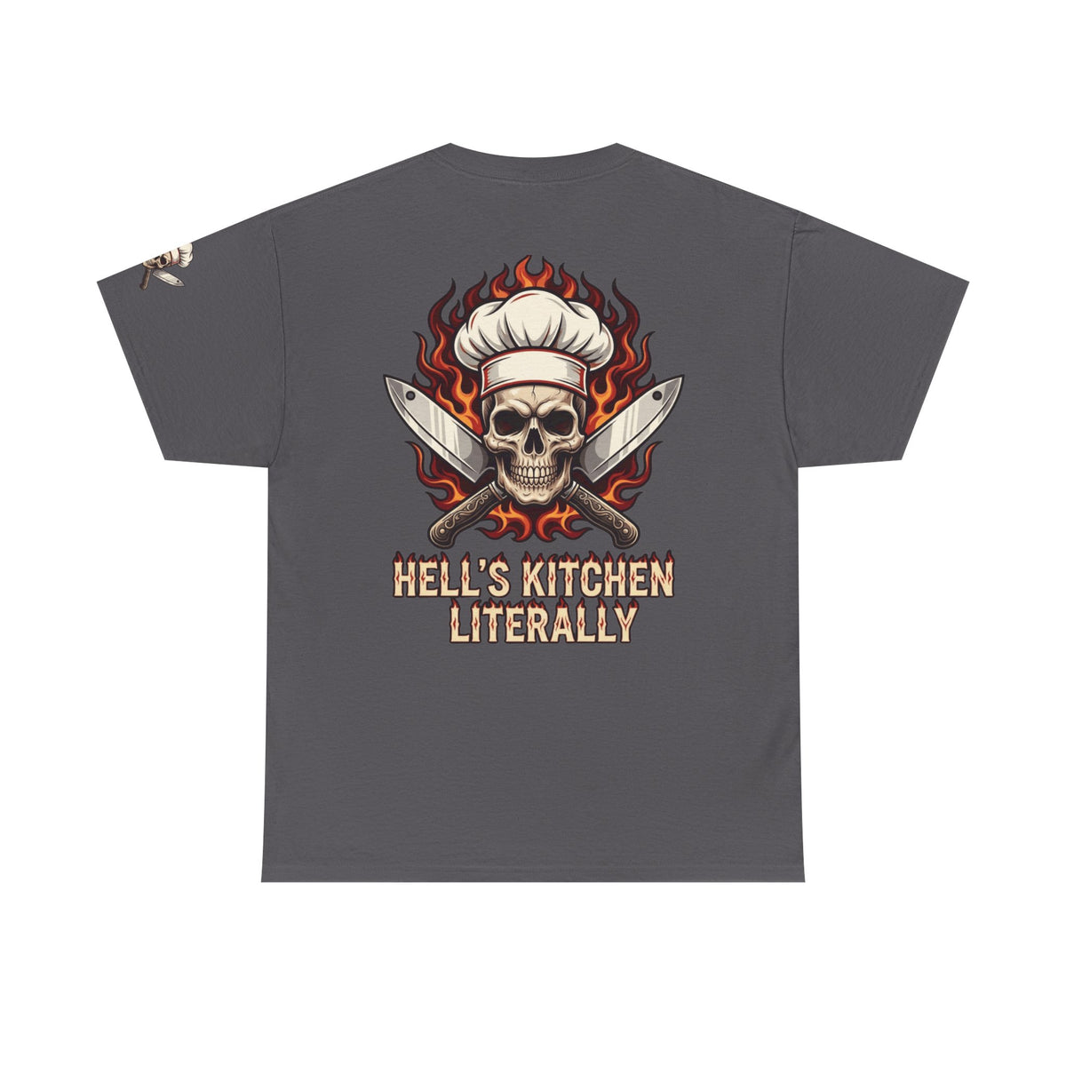 Color: Charcoal | Hell's Kitchen Literally Premium Graphic Tee