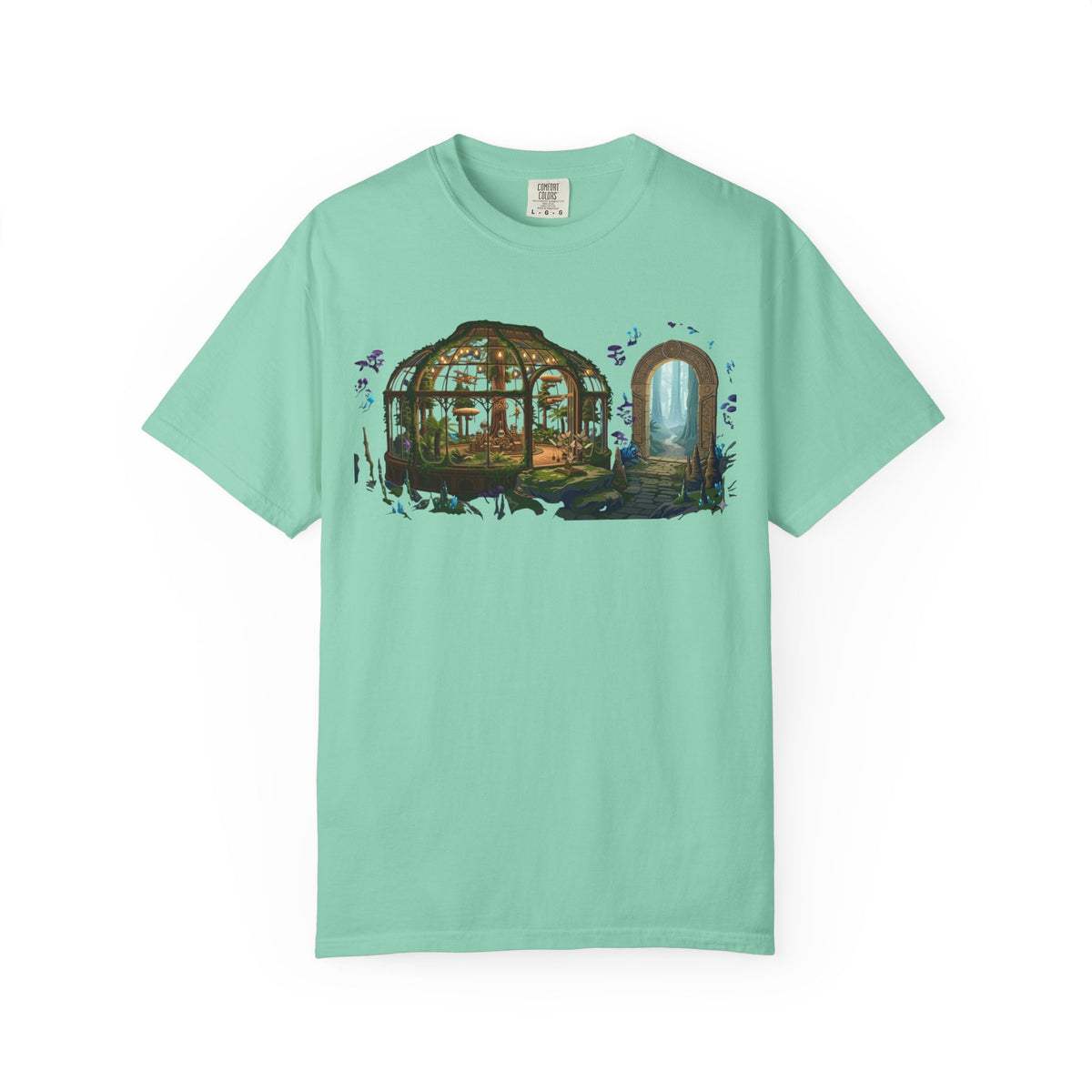 Color: Island Reef | Terrarium Unisex Garment-Dyed Tee