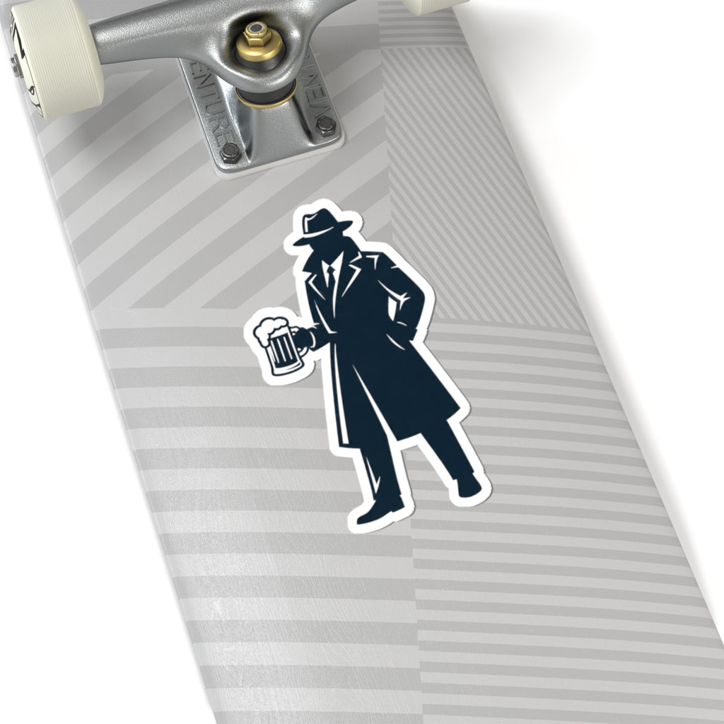 "Double Agent Draughts" Sticker