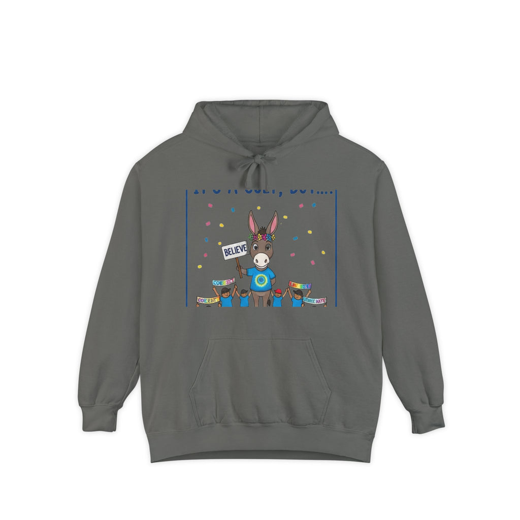 Cult: Liberal Edition | Garment-Dyed Hoodie — AttitudeShirts