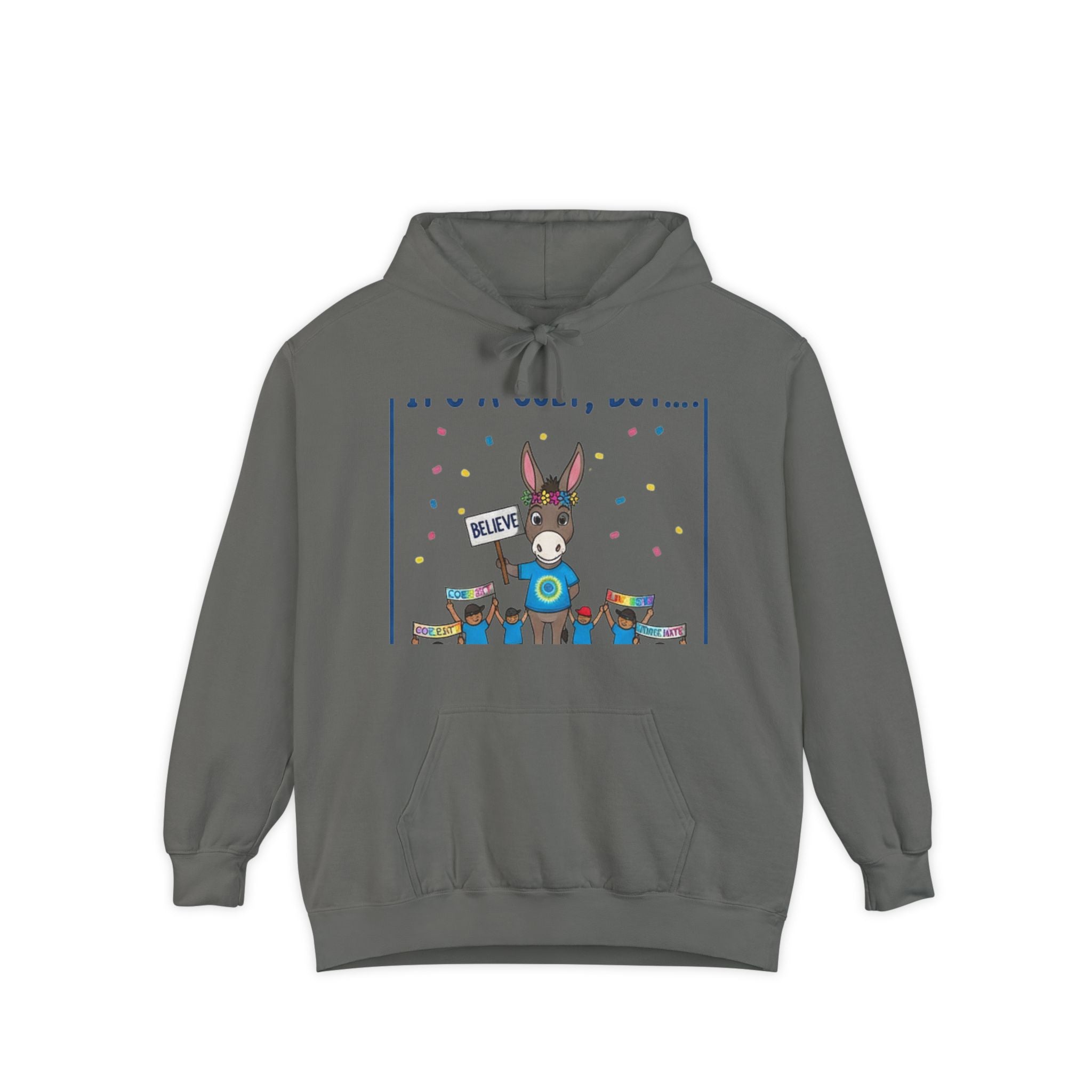 Cult: Liberal Edition | Garment-Dyed Hoodie — AttitudeShirts