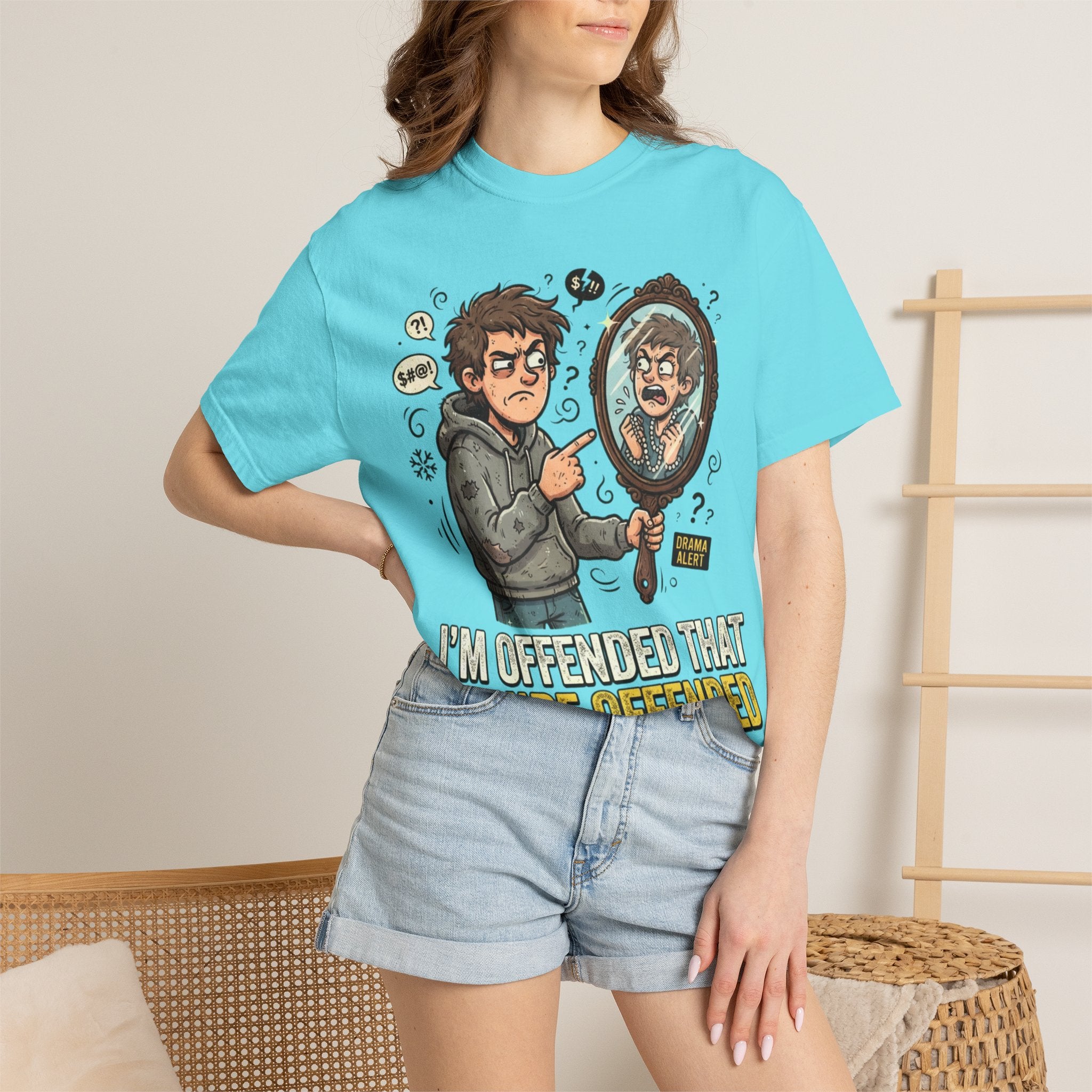 "I'm Offended That You're Offended" Unisex Garment-Dyed Tee