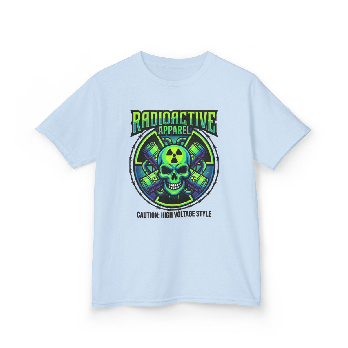 Color: Light Blue | Radioactive Apparel Kids Tee