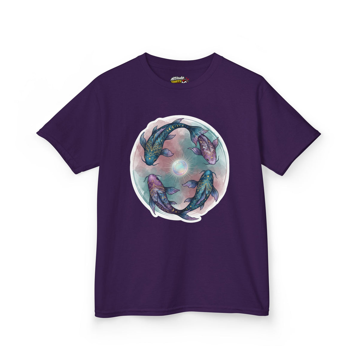 "Pisces The Infinite Fish" Kids Tee