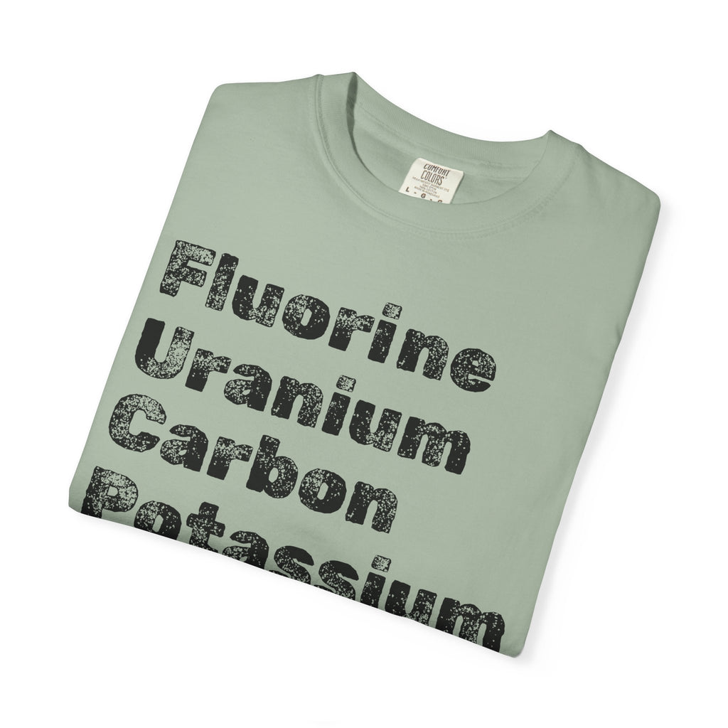 "Periodic Salt" Unisex Garment-Dyed T-shirt
