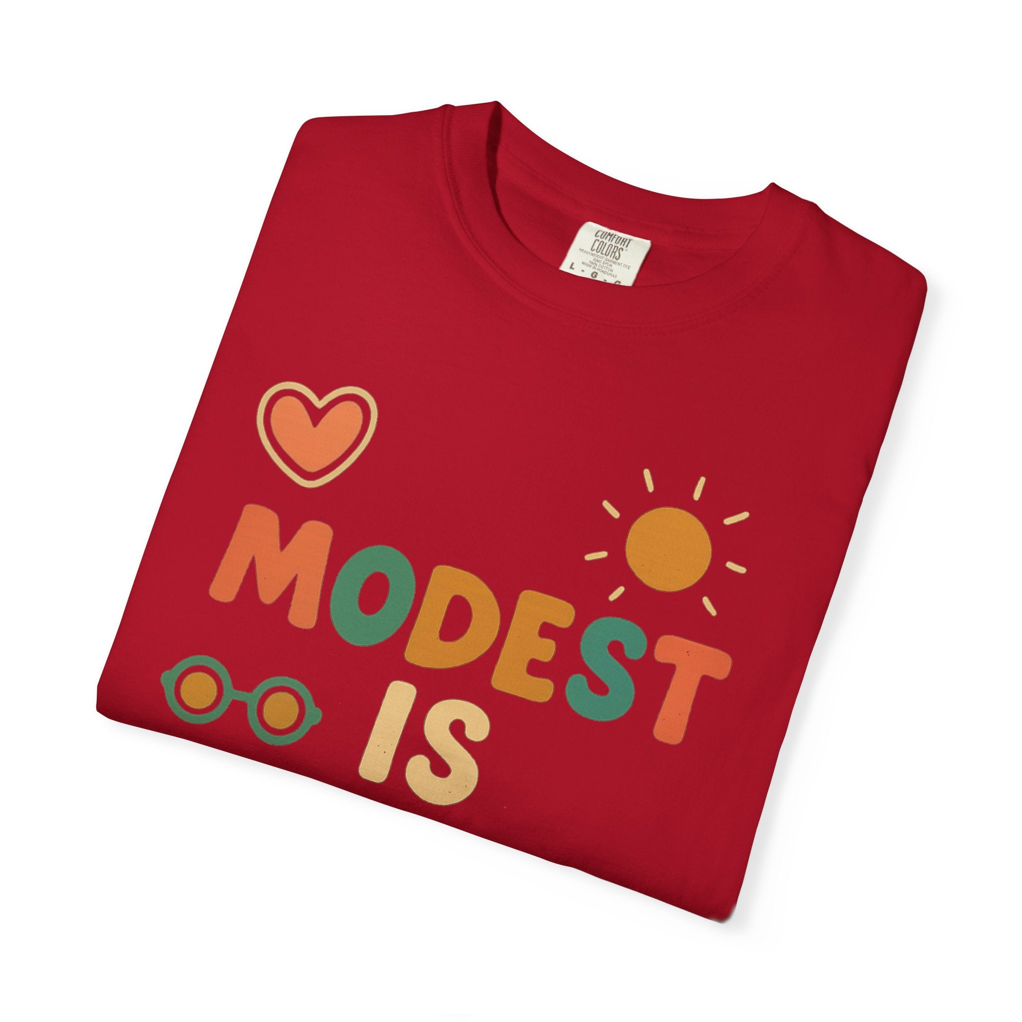 "Modest is Hottest" Unisex Garment-Dyed T-shirt