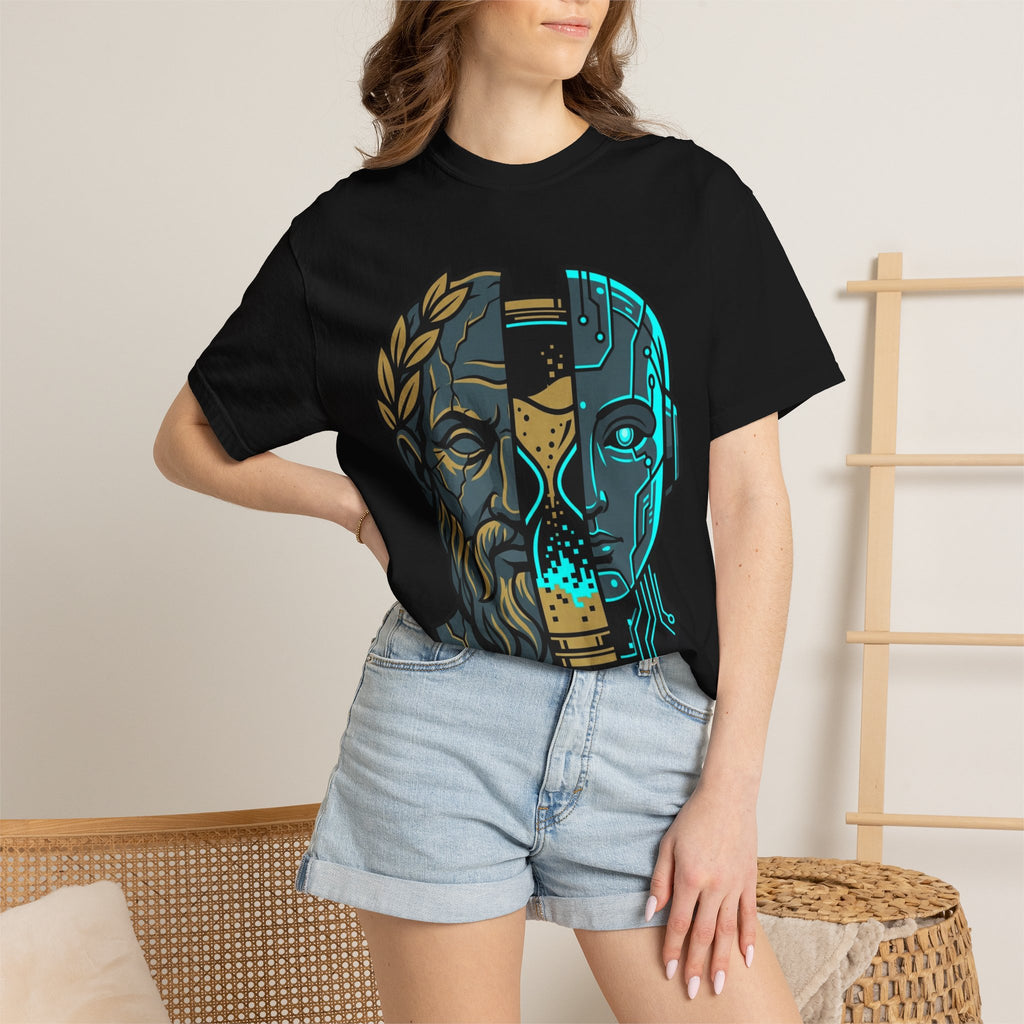 "Time" Unisex Garment-Dyed Tee