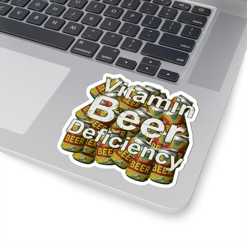Vitamin Beer: My Daily Dose | Kiss-Cut Sticker — AttitudeShirts
