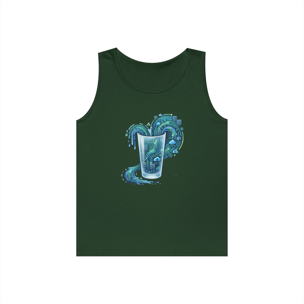 "Glass of Data" Tank Top