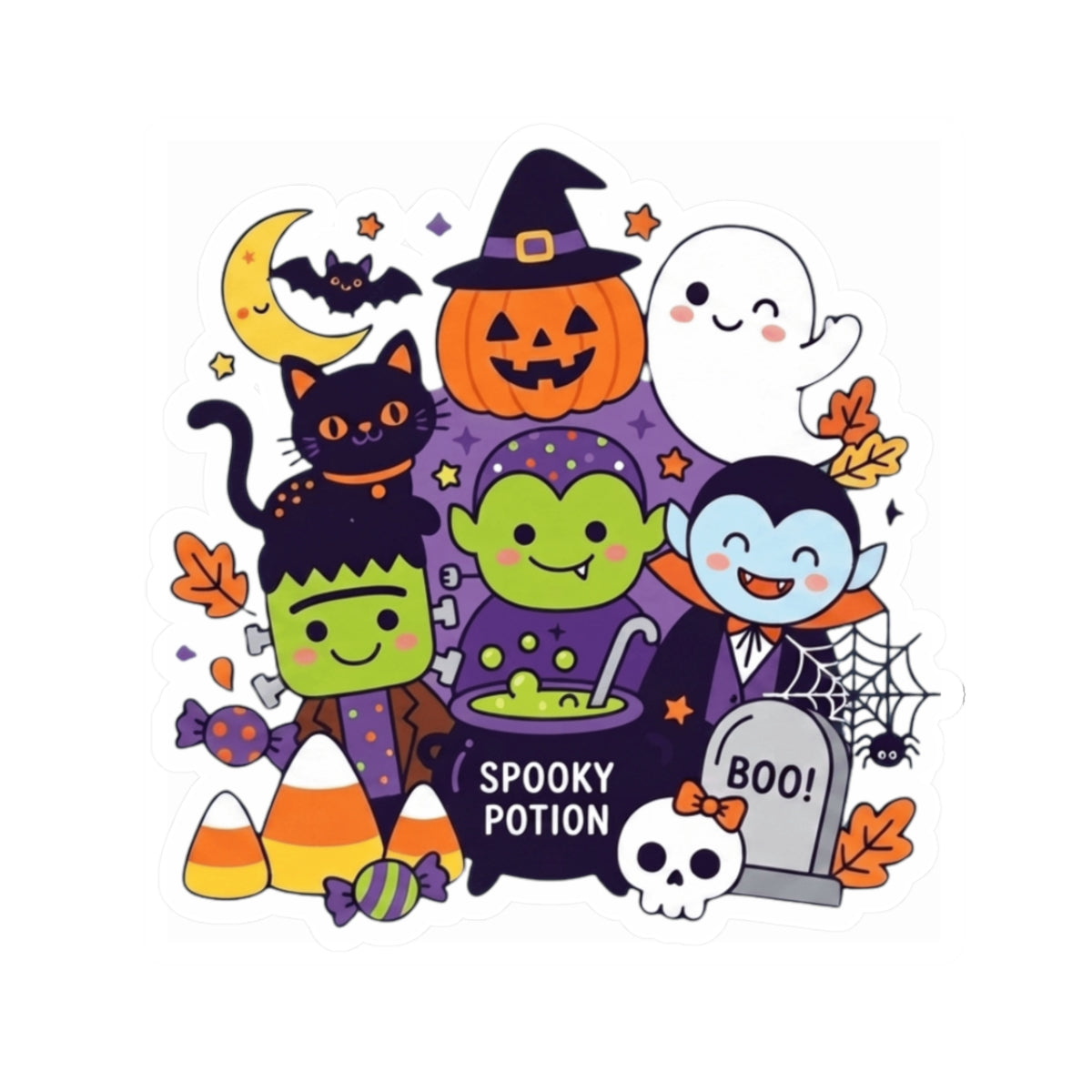 "Spooky Potion" Sticker — Main