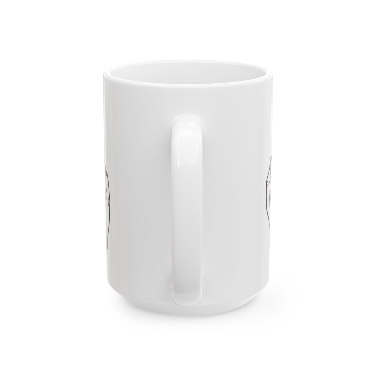 "F@#% OFF" White Ceramic Mug — Graphic