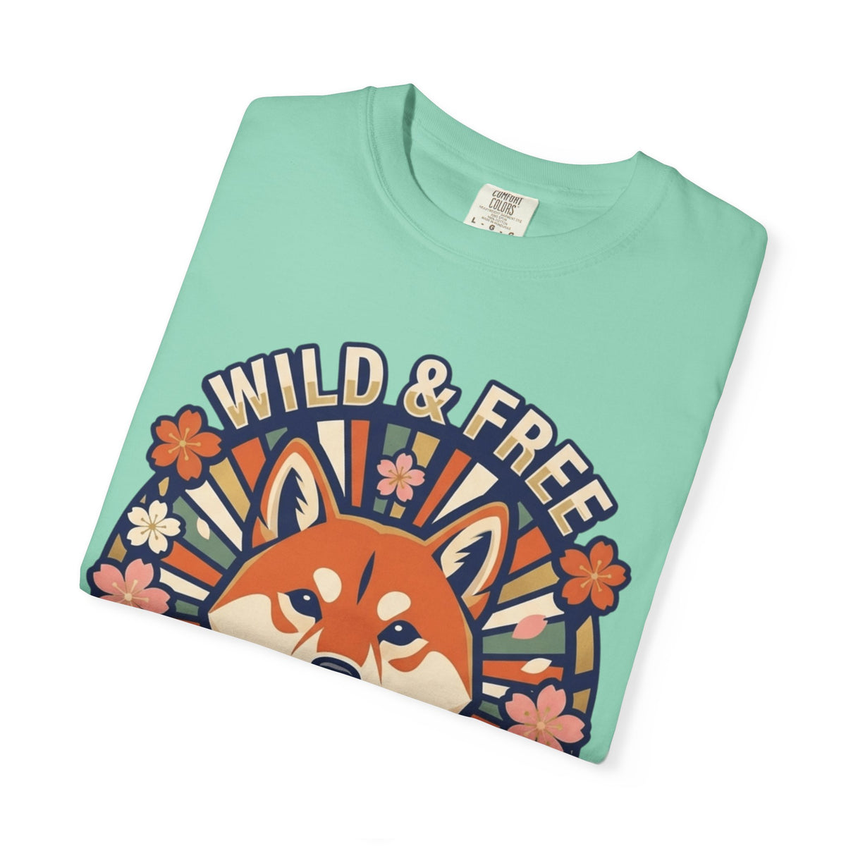 "Shiba Squad" Unisex Garment-Dyed Tee
