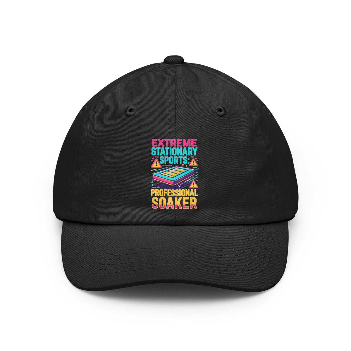 Color: Black | Professional Soaker Dad Hat