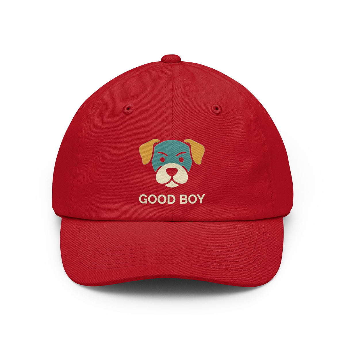 Color: Red | I'm A Good Boy Dad Hat