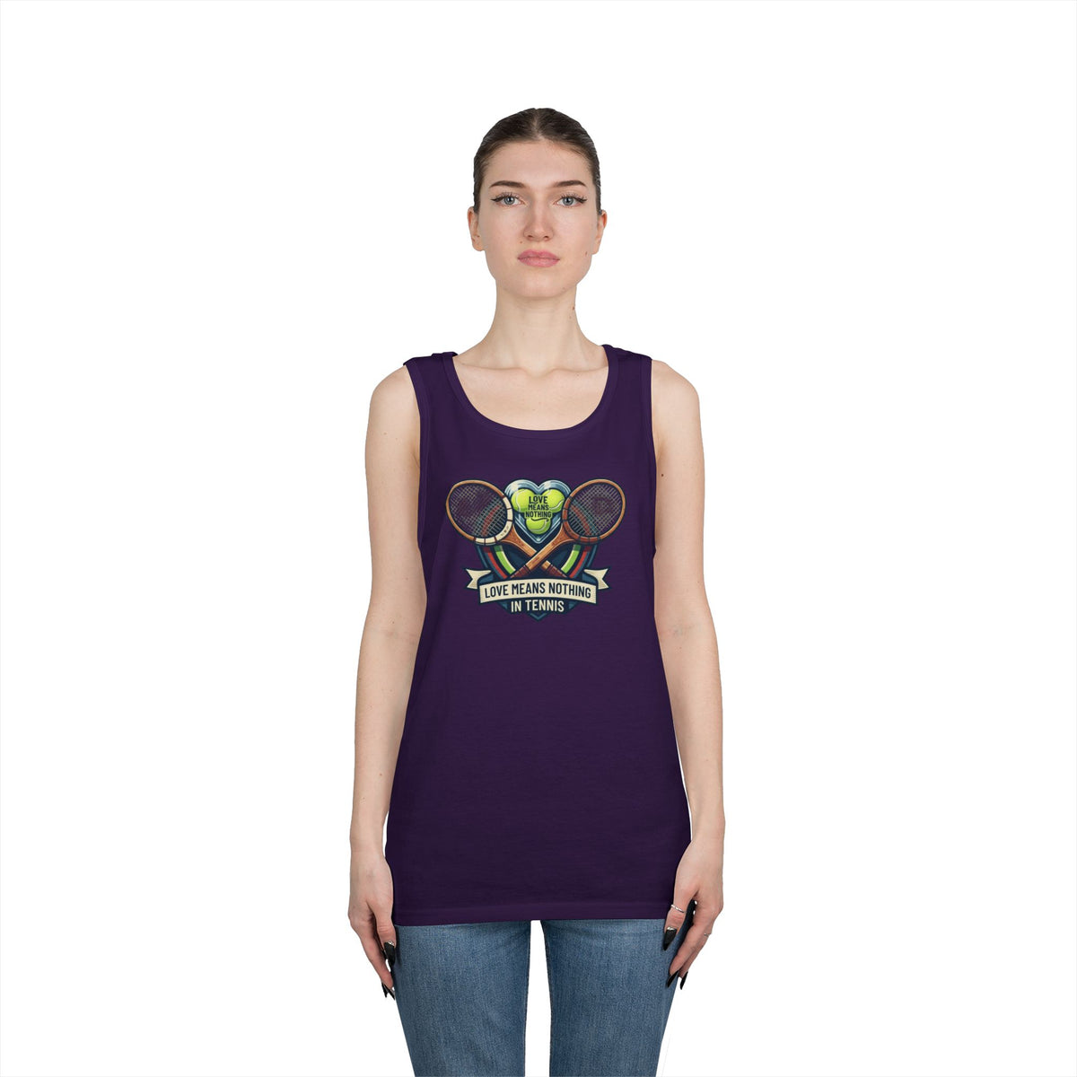 "Love Means Nothing in Tennis" Tank Top