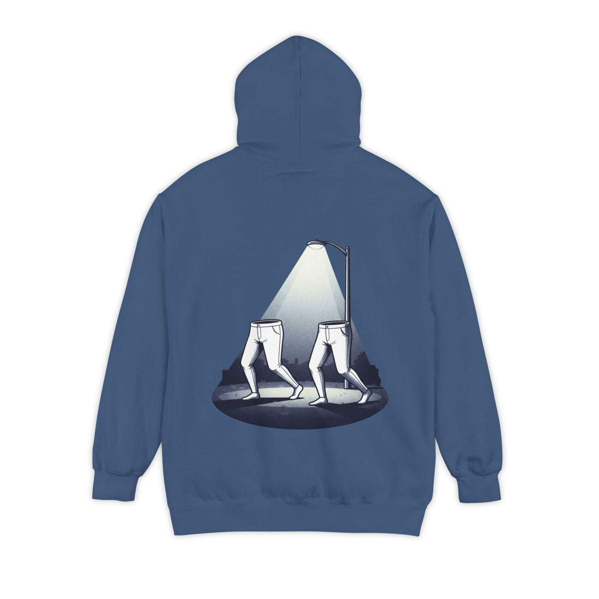 Color: True Navy | The Fresno Nightcrawlers (California, USA) Garment-Dyed Hoodie