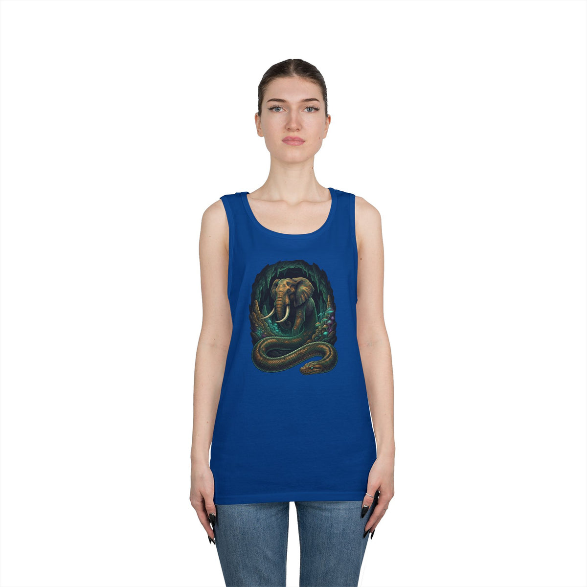 Color: Royal | Grootslang (South African Mythology) Tank Top