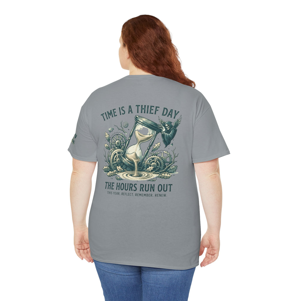 "Time is a Thief" Premium Graphic Tee