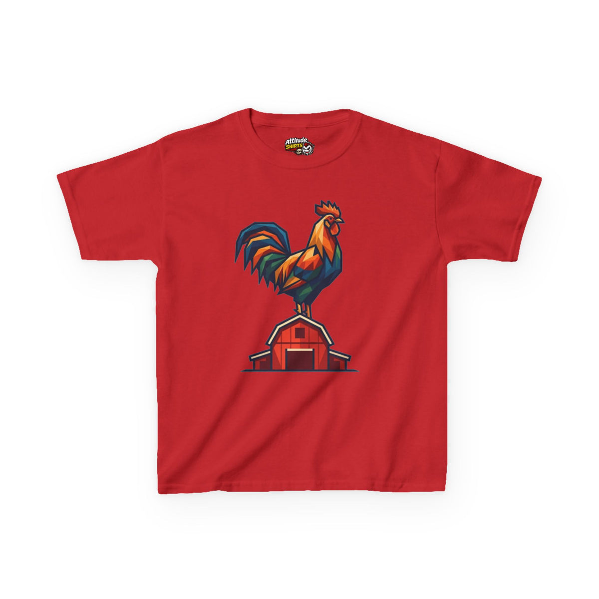 "Barnyard Rooster" Kids Tee