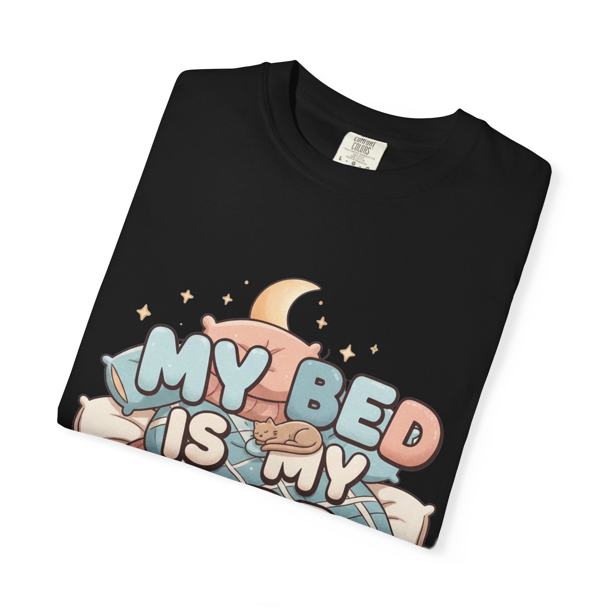 Bed > People: A Love Story | Garment-Dyed Tee — AttitudeShirts